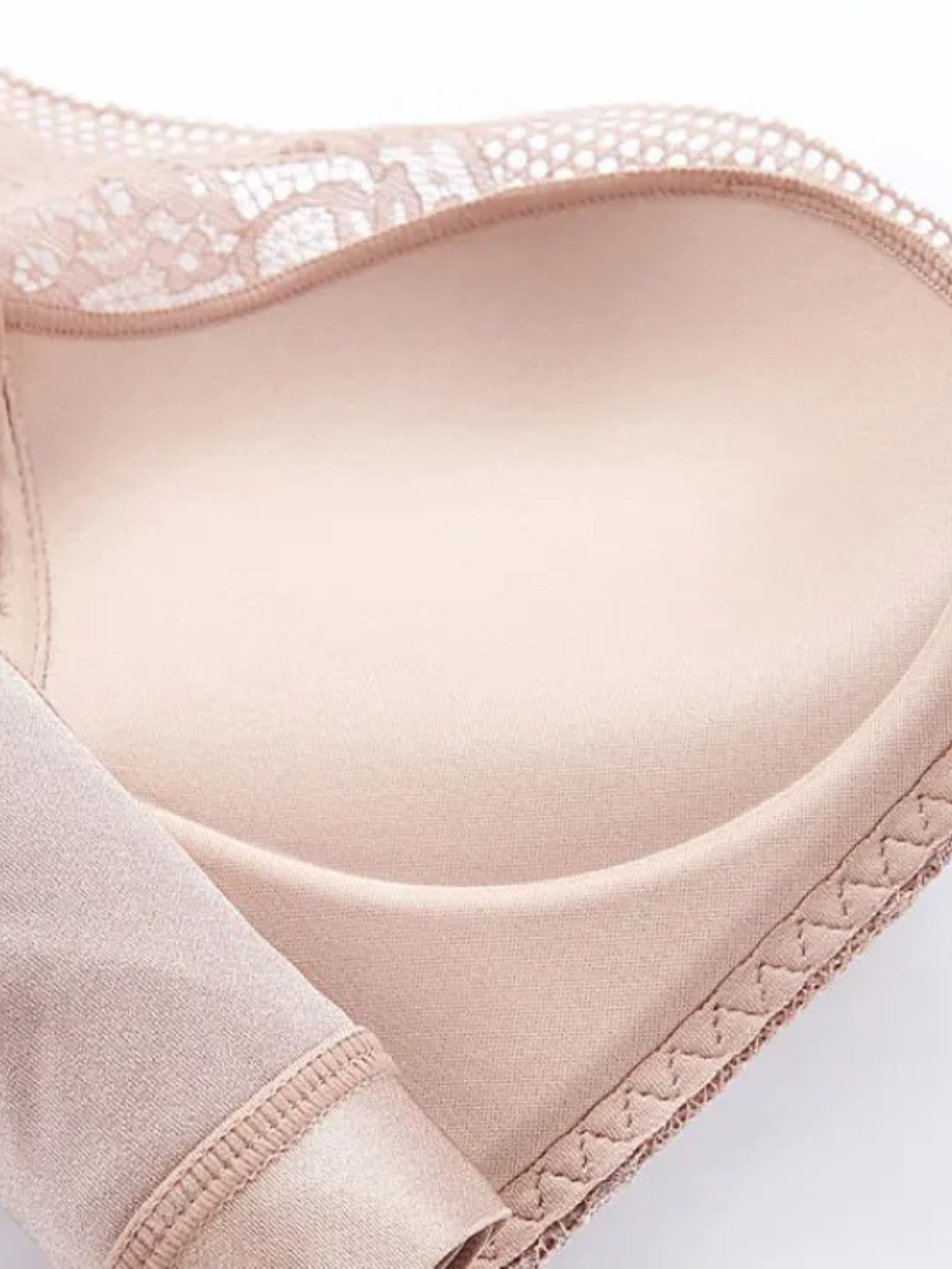 Meinebella™ Push-Up Plunge BH ohne Bügel mit Vorderverschluss