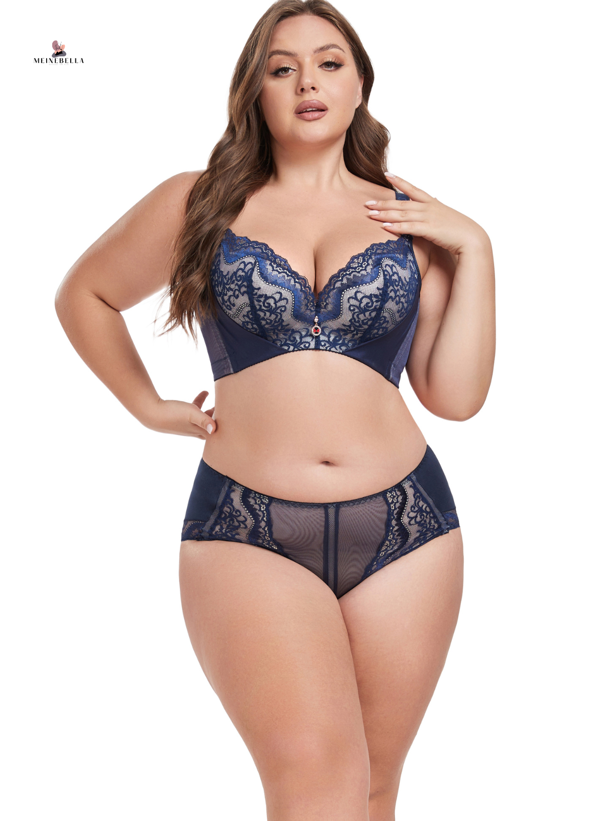 Meinebella™ Trio Slip mit Spitze