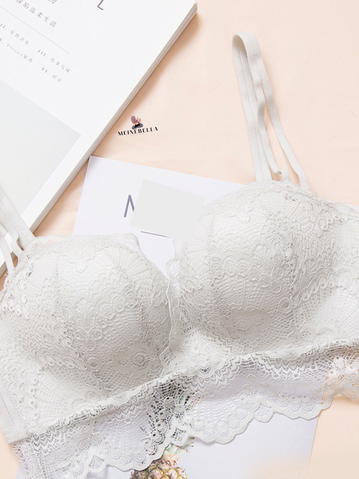 Meinebella™ A-C Push-Up BH mit Spitze