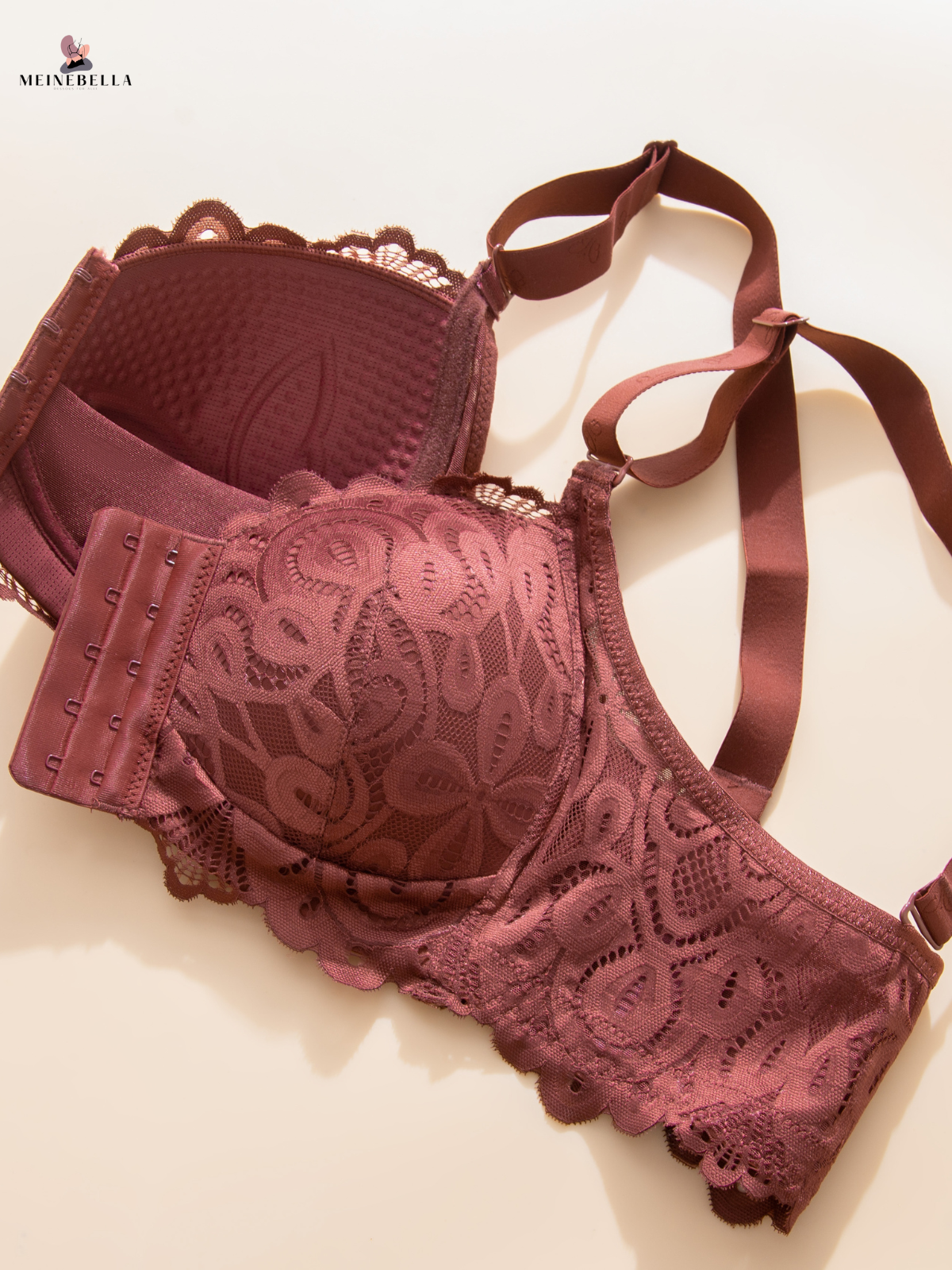 Meinebella™ Frontverschluss Push-Up BH Ohne Bügel