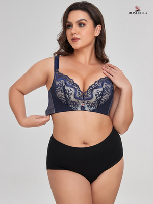 Meinebella™ Push-Up BH mit Spitze - Extra Größen