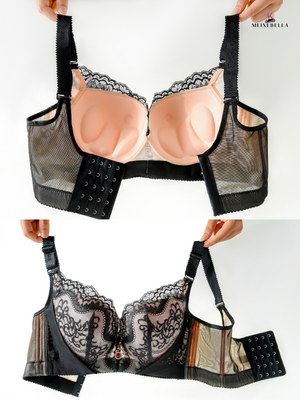 Meinebella™ Push-Up BH mit Spitze - Extra Größen