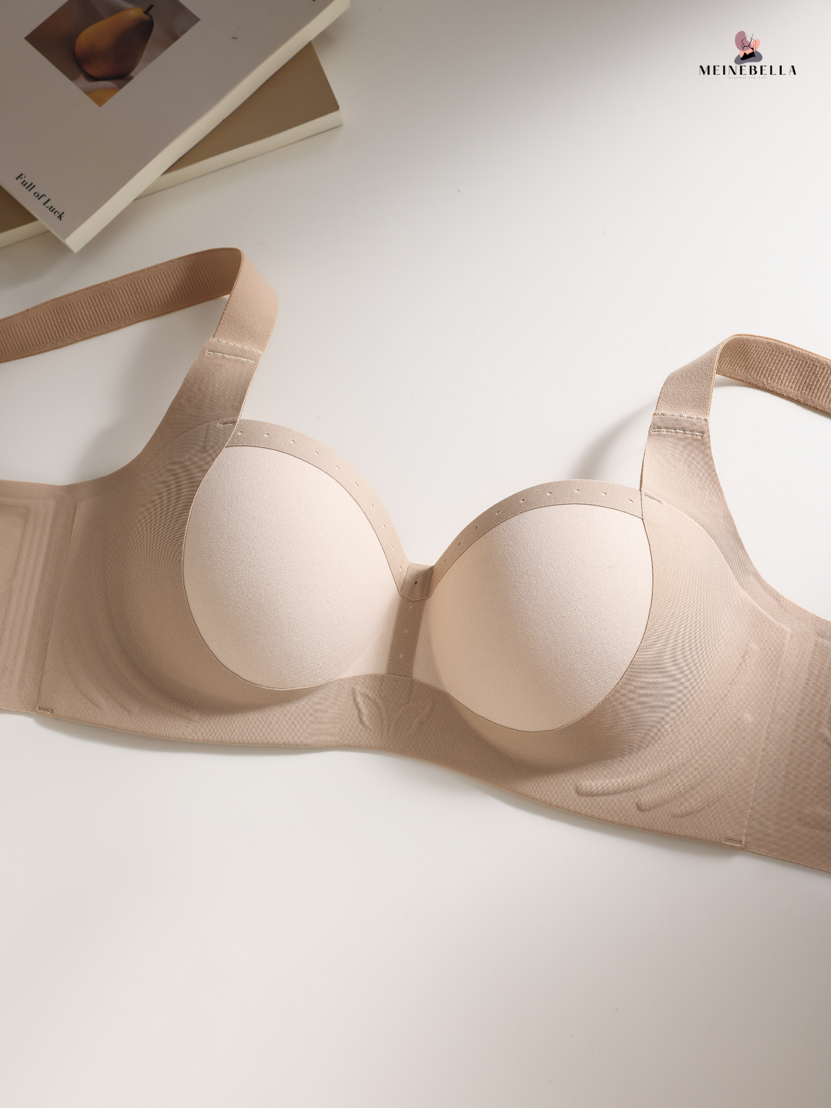 Meinebella™ Scoop Push-Up BH ohne Bügel