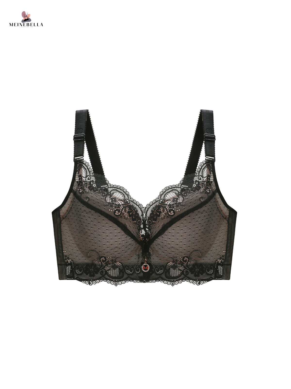 Liebe Push-Up BH mit Spitze