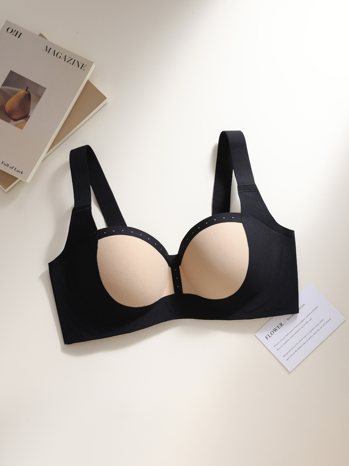 Meinebella™ Scoop Push-Up BH ohne Bügel
