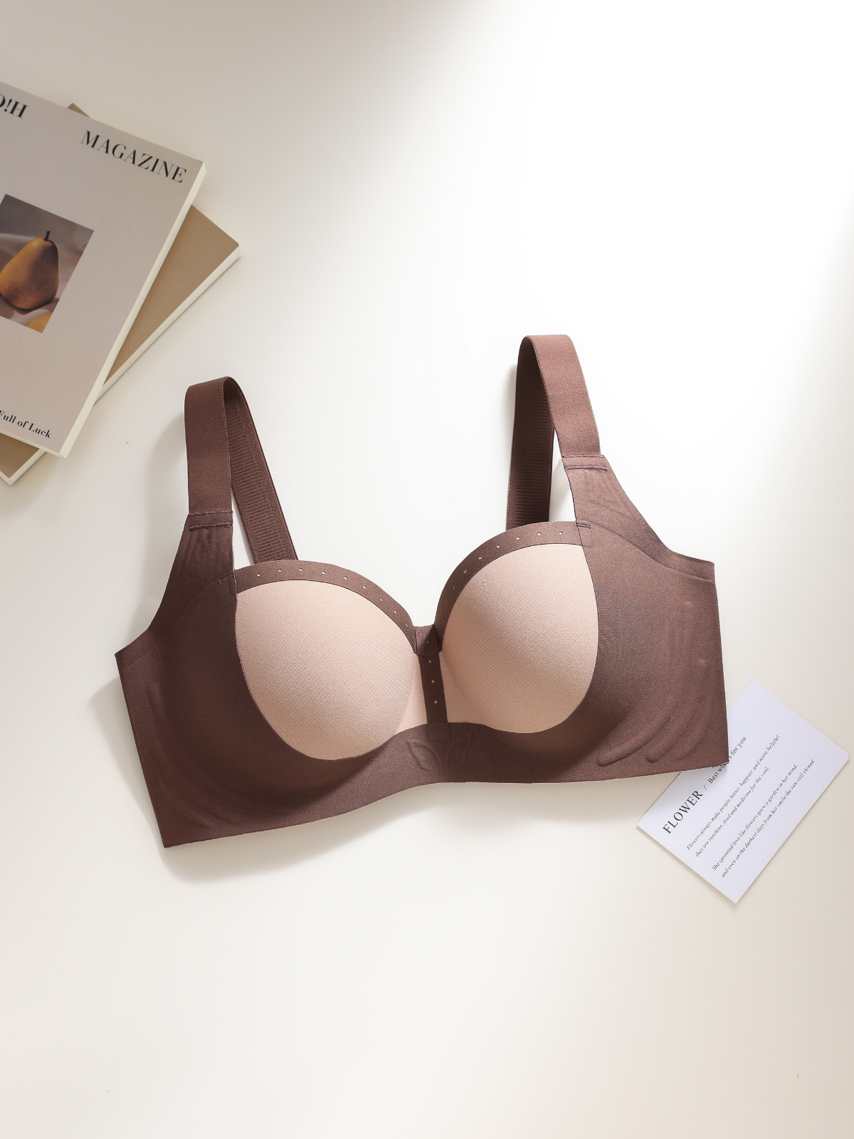 Meinebella™ Scoop Push-Up BH ohne Bügel