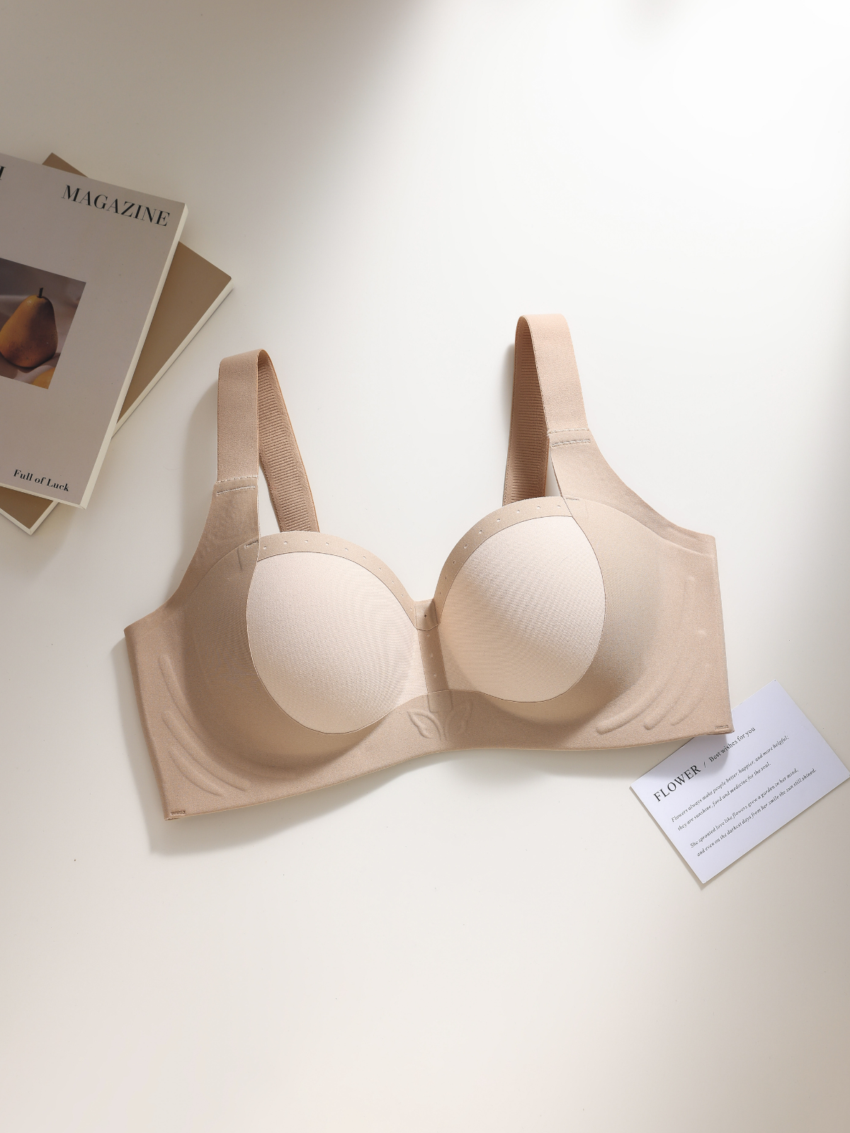 Meinebella™ Scoop Push-Up BH ohne Bügel